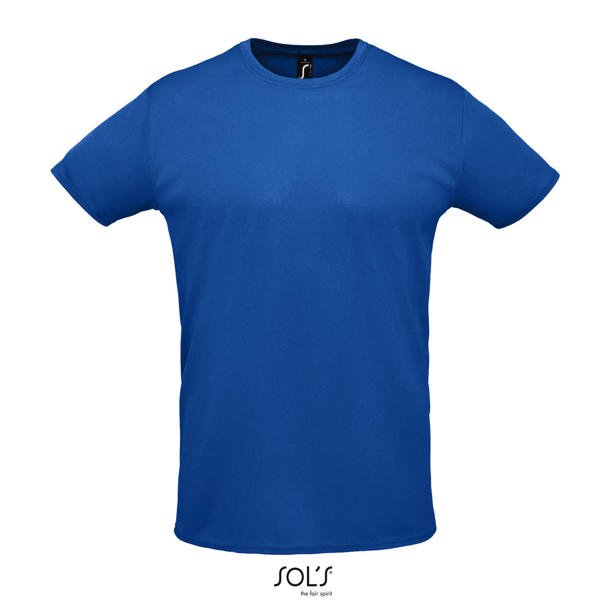 Unisex t-shirt 130 g Sprint in koningsblauw