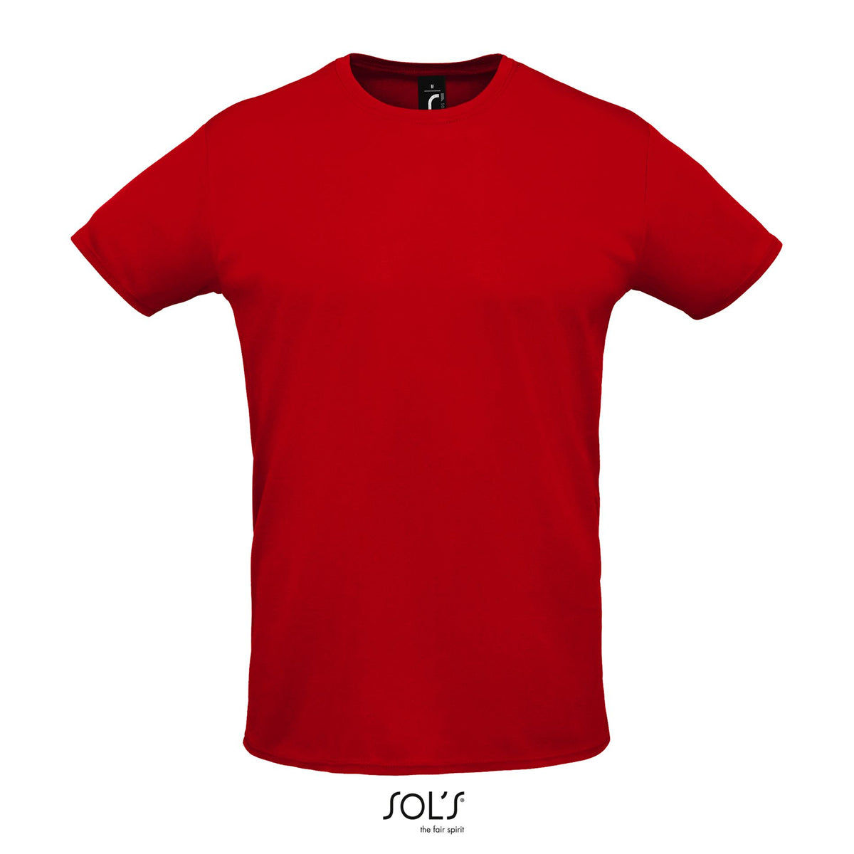 Unisex t-shirt 130 g Sprint in rood