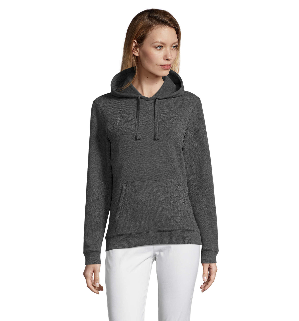 SPENCER dames sweater 280 g Spencer Women in charcoal melange