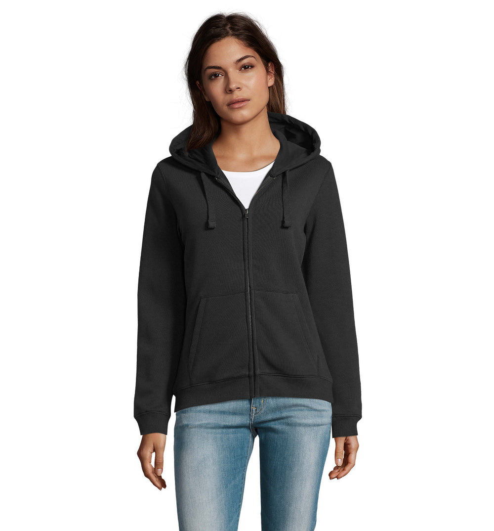SPIKE HOOD DAMES 280 g Spike Women in zwart