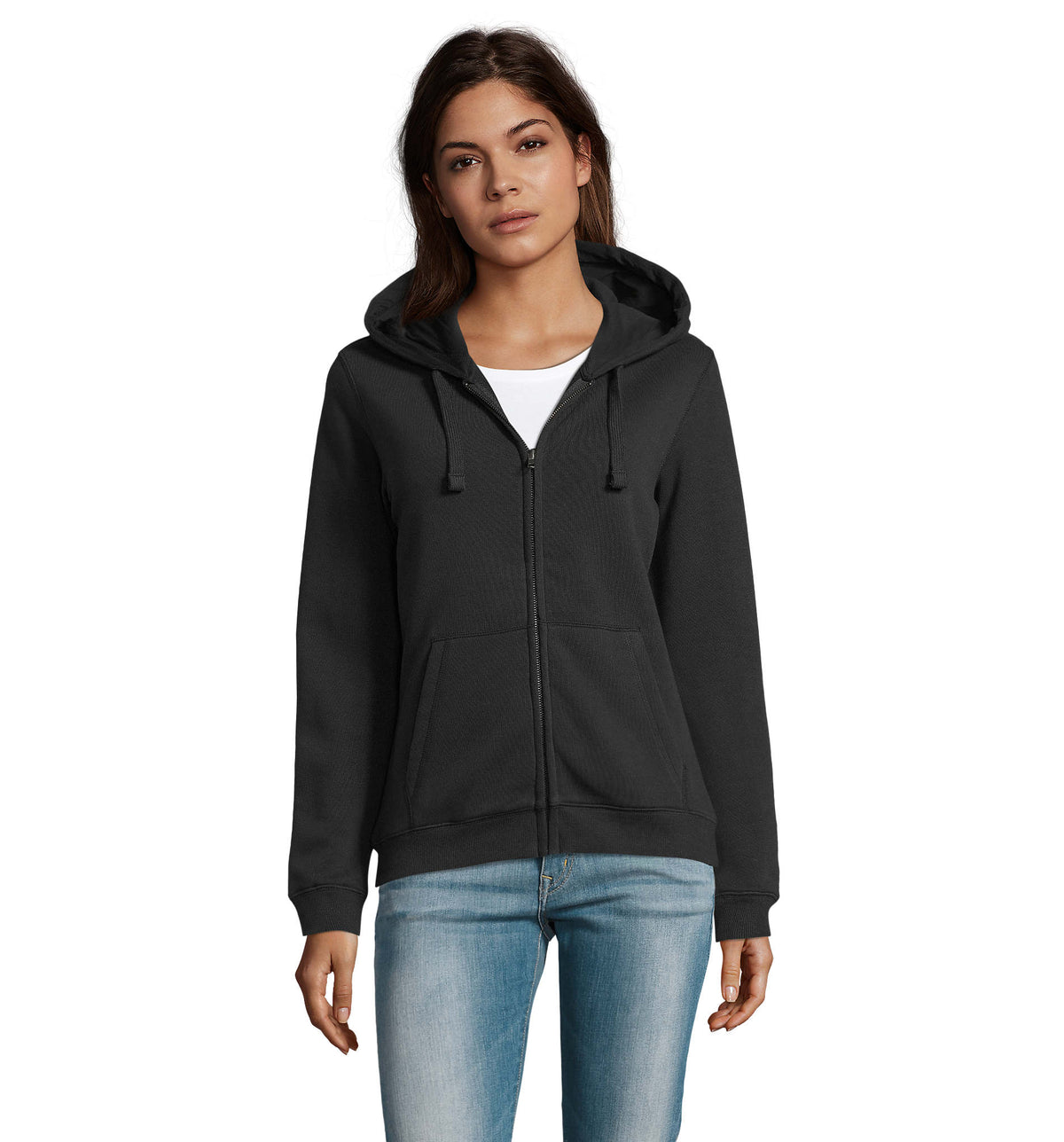 SPIKE HOOD DAMES 280 g Spike Women in zwart