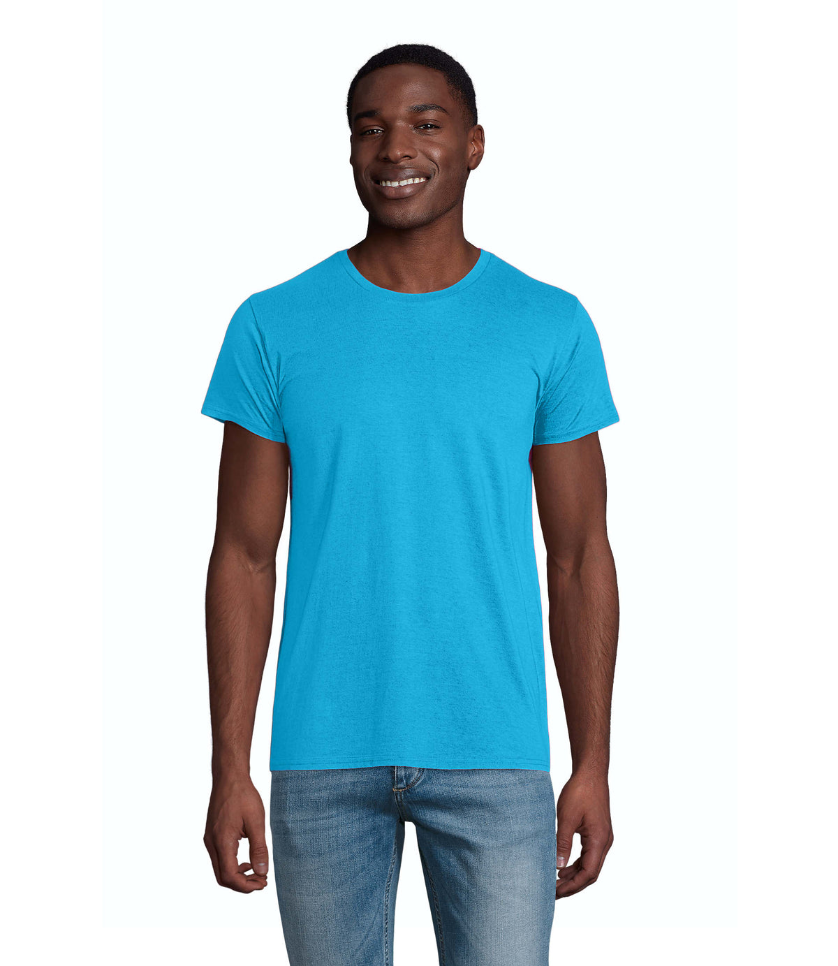 PIONIER HEREN T-Shirt 175 g Pioneer Men in aqua