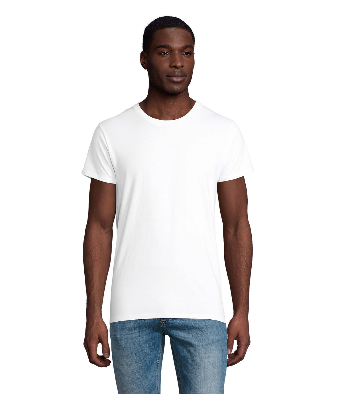 PIONIER HEREN T-Shirt 175 g Pioneer Men in wit
