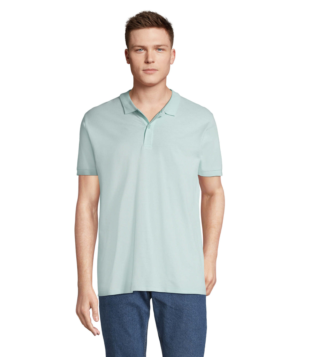 PLANET HEREN Polo 170 g Planet Men in arctic blue