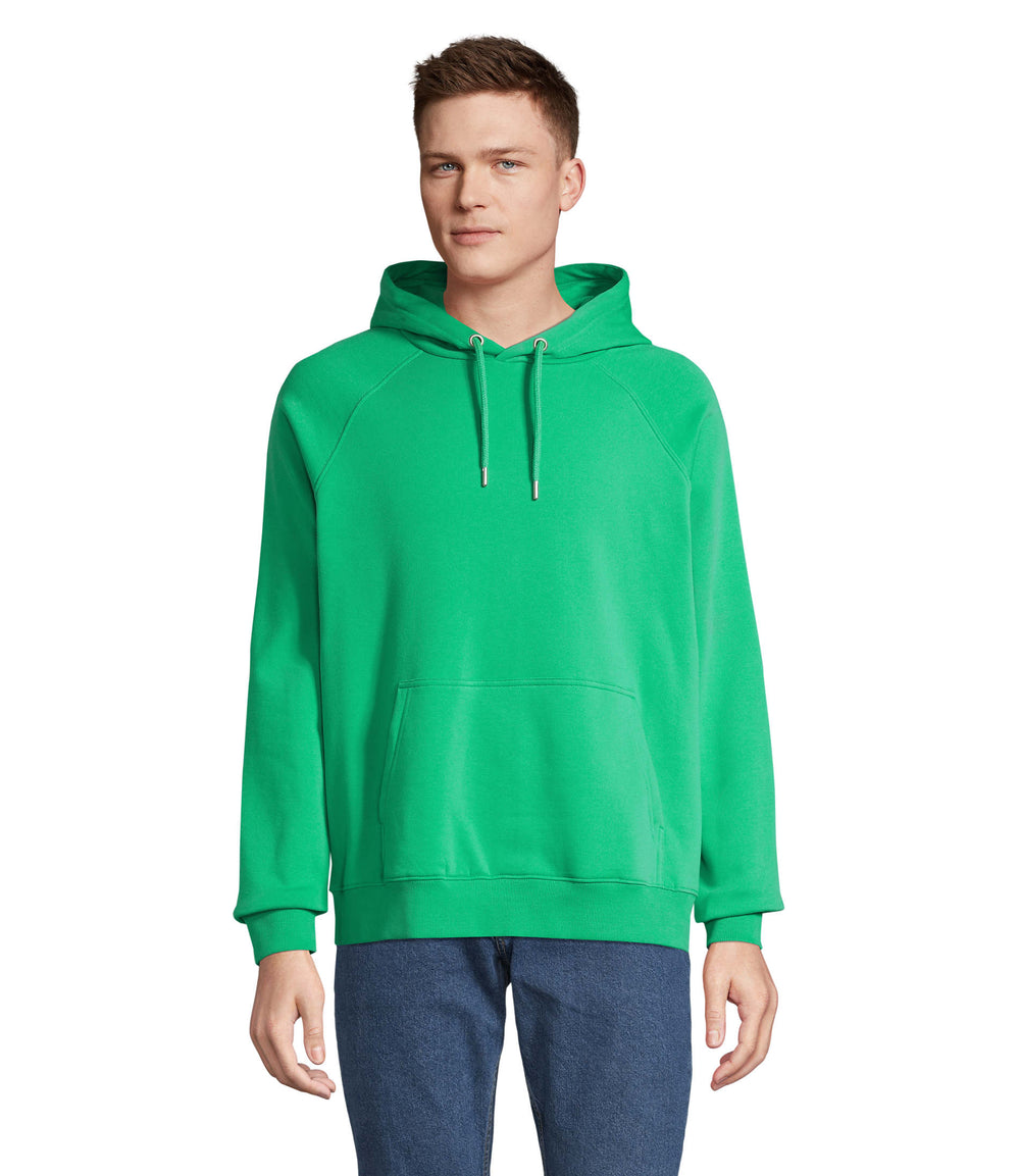 Unisex capuchon Stellar in lente groen