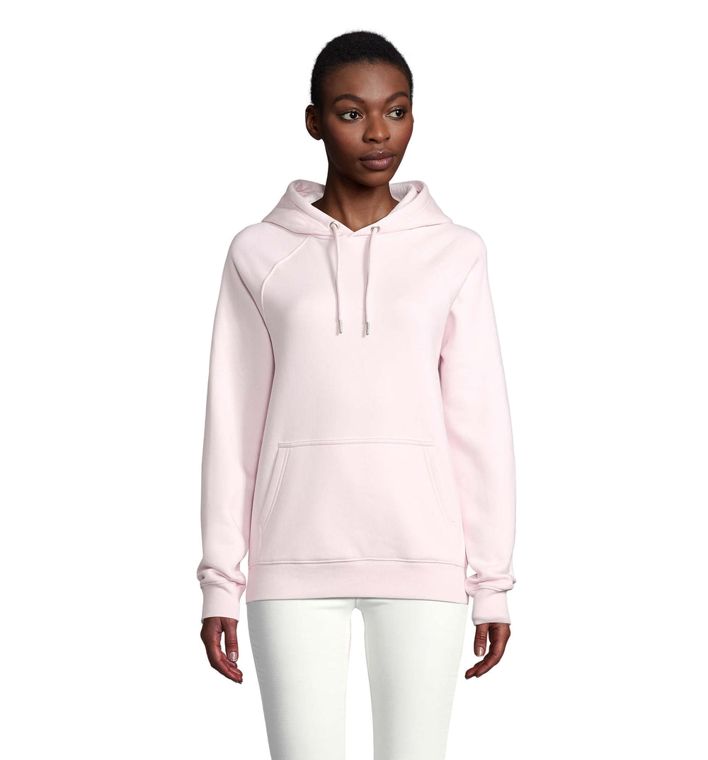 Unisex capuchon Stellar in zacht roze