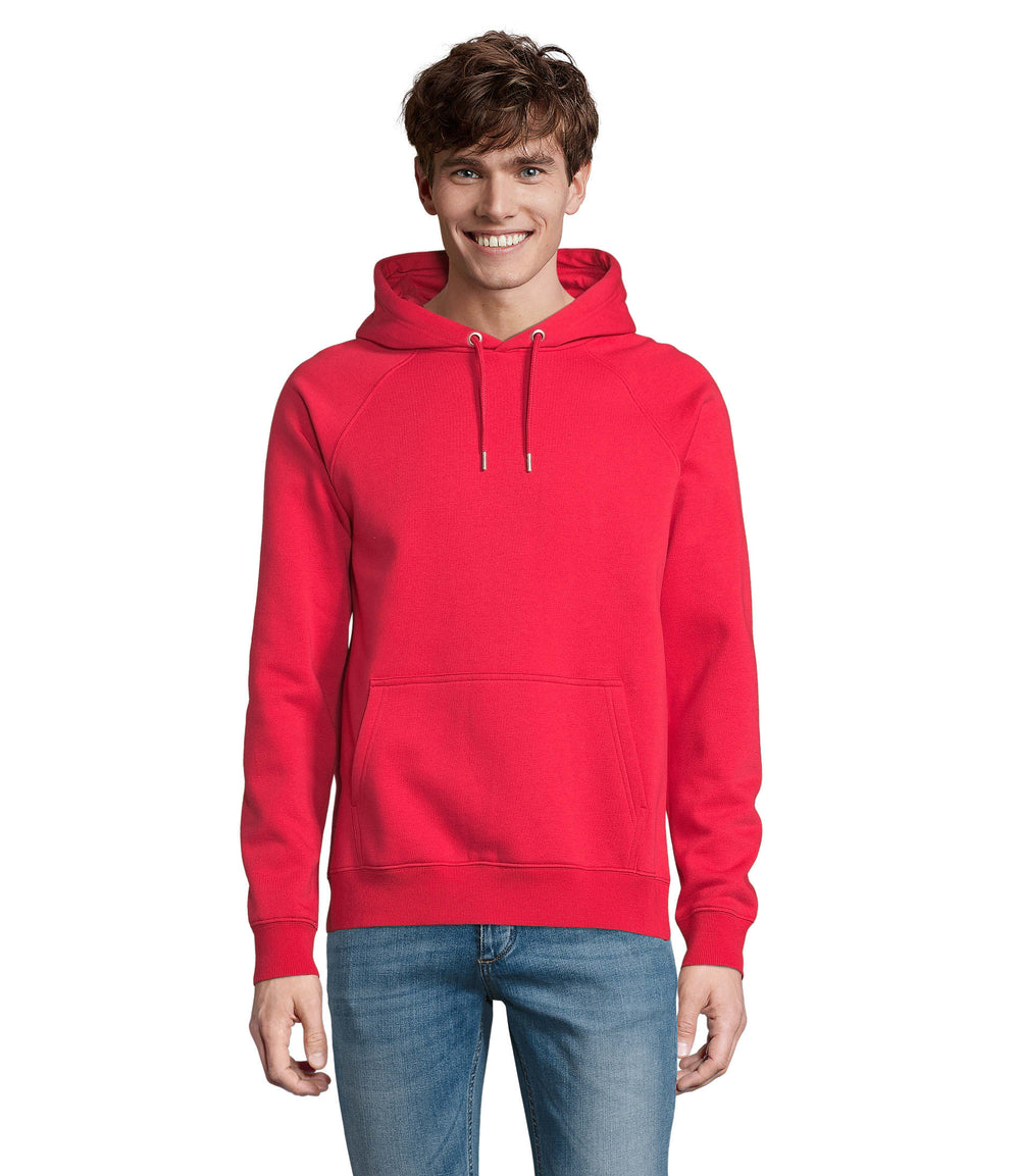 Unisex capuchon Stellar in rood