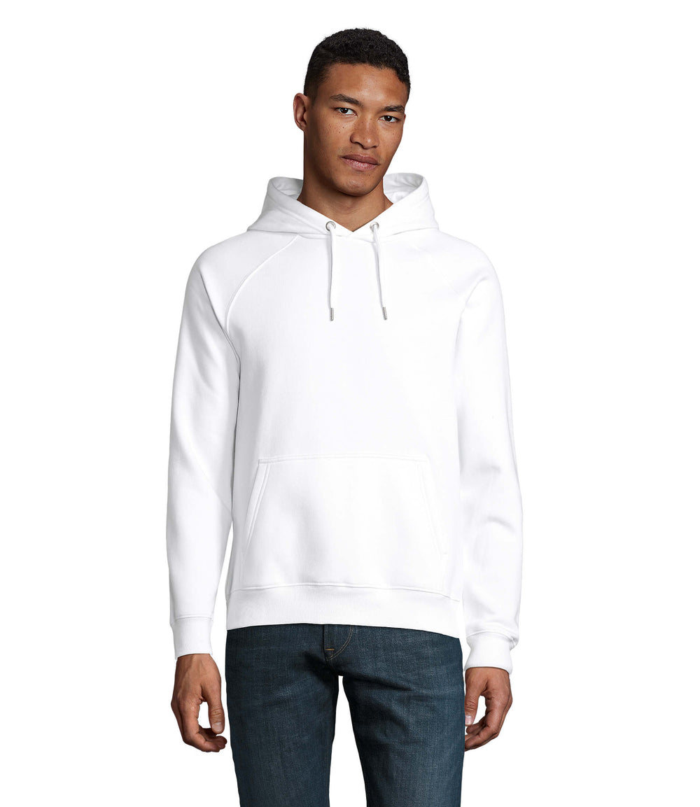 Unisex capuchon Stellar in wit