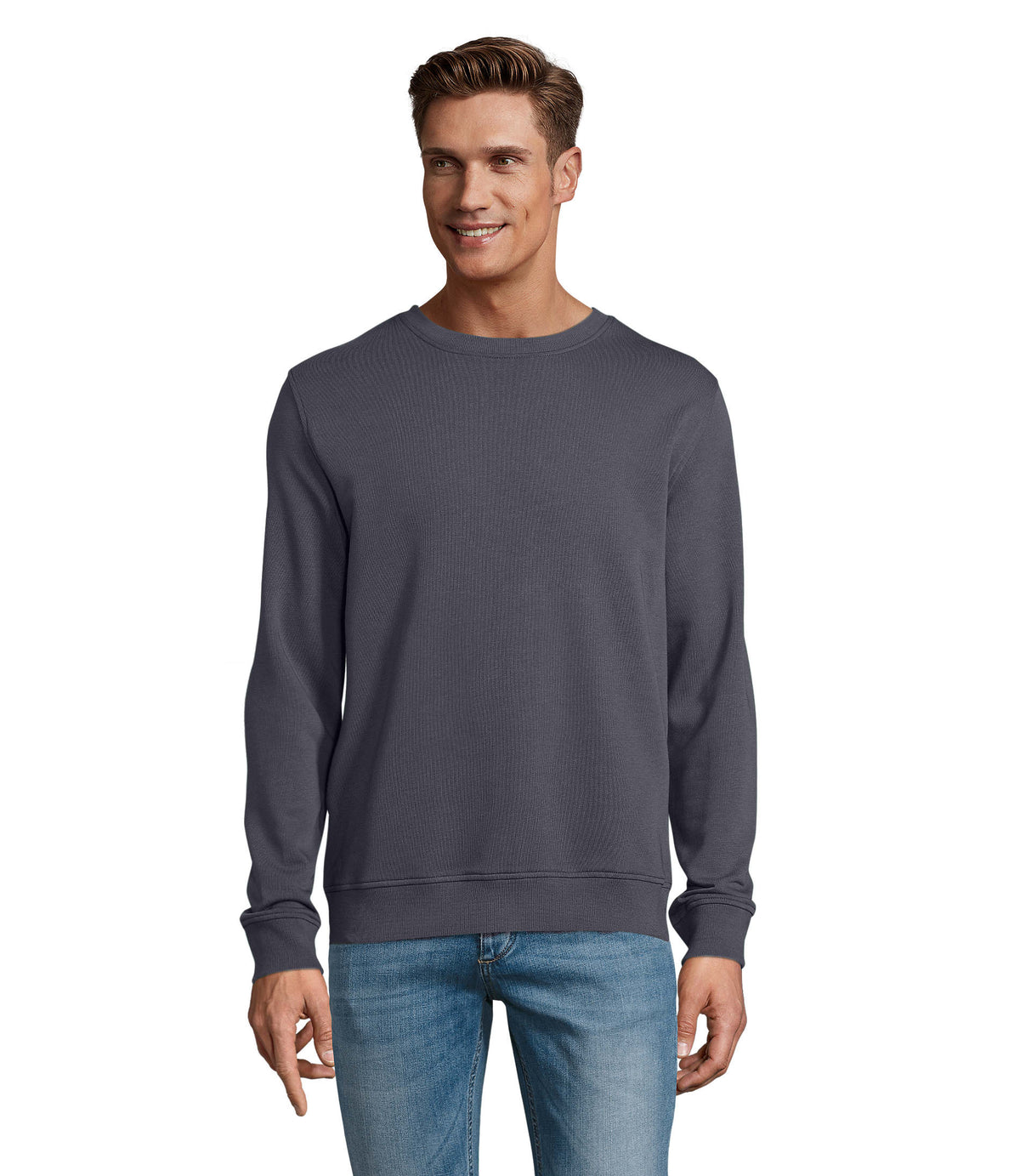 SWEATER 280 g Comet in deep charcoal grey