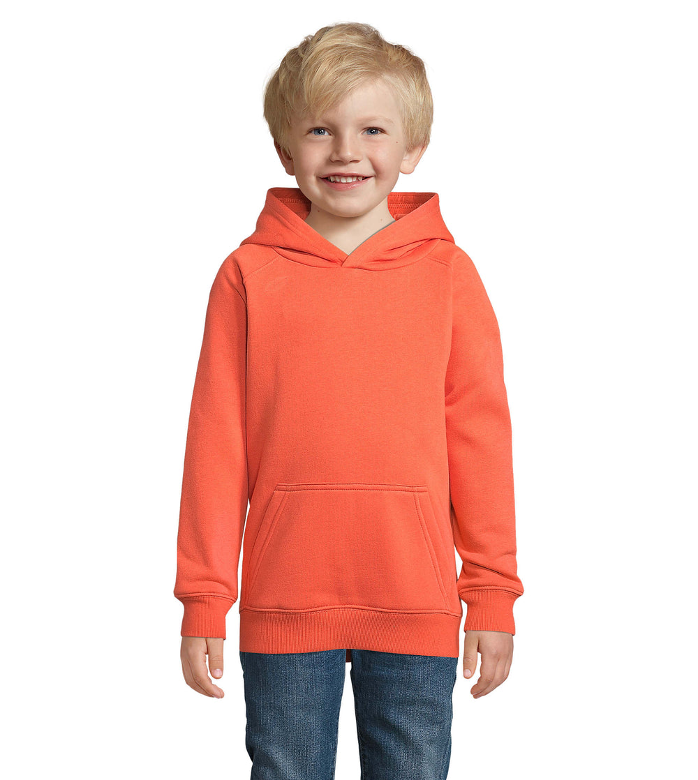 STELLAR KINDER CAPUCHON Stellar Kids in burnt orange