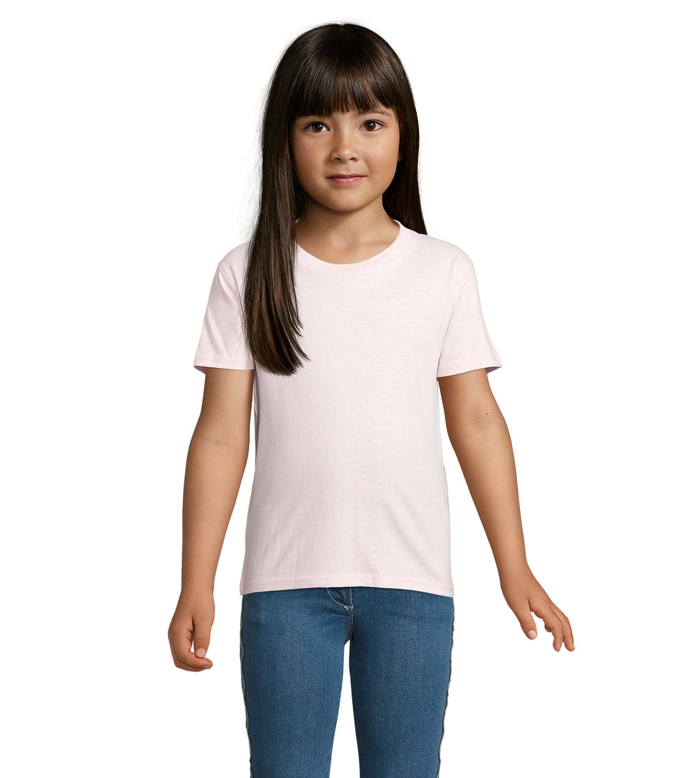 PIONEER kind t-shirt 175 g Pioneer Kids in zacht roze