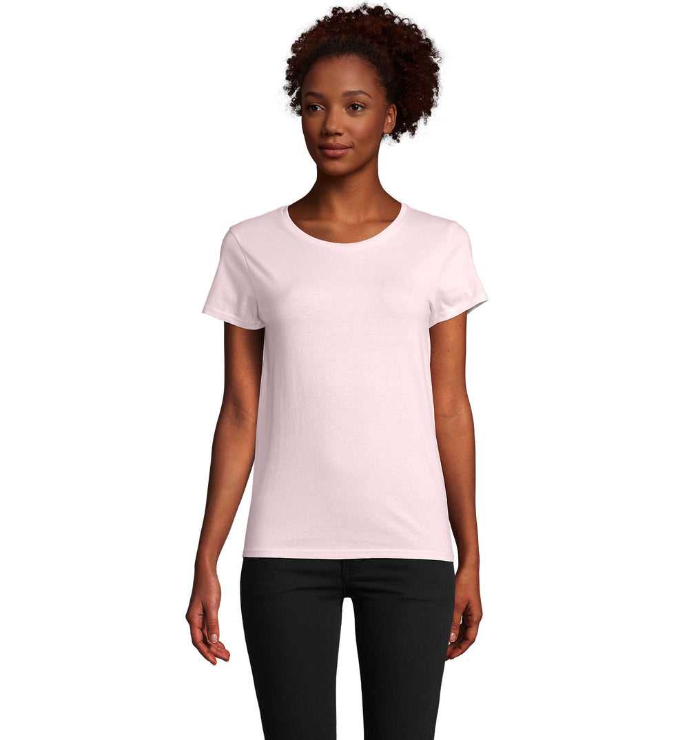 PIONEER DAMES T-Shirt 175 g Pioneer Women in zacht roze