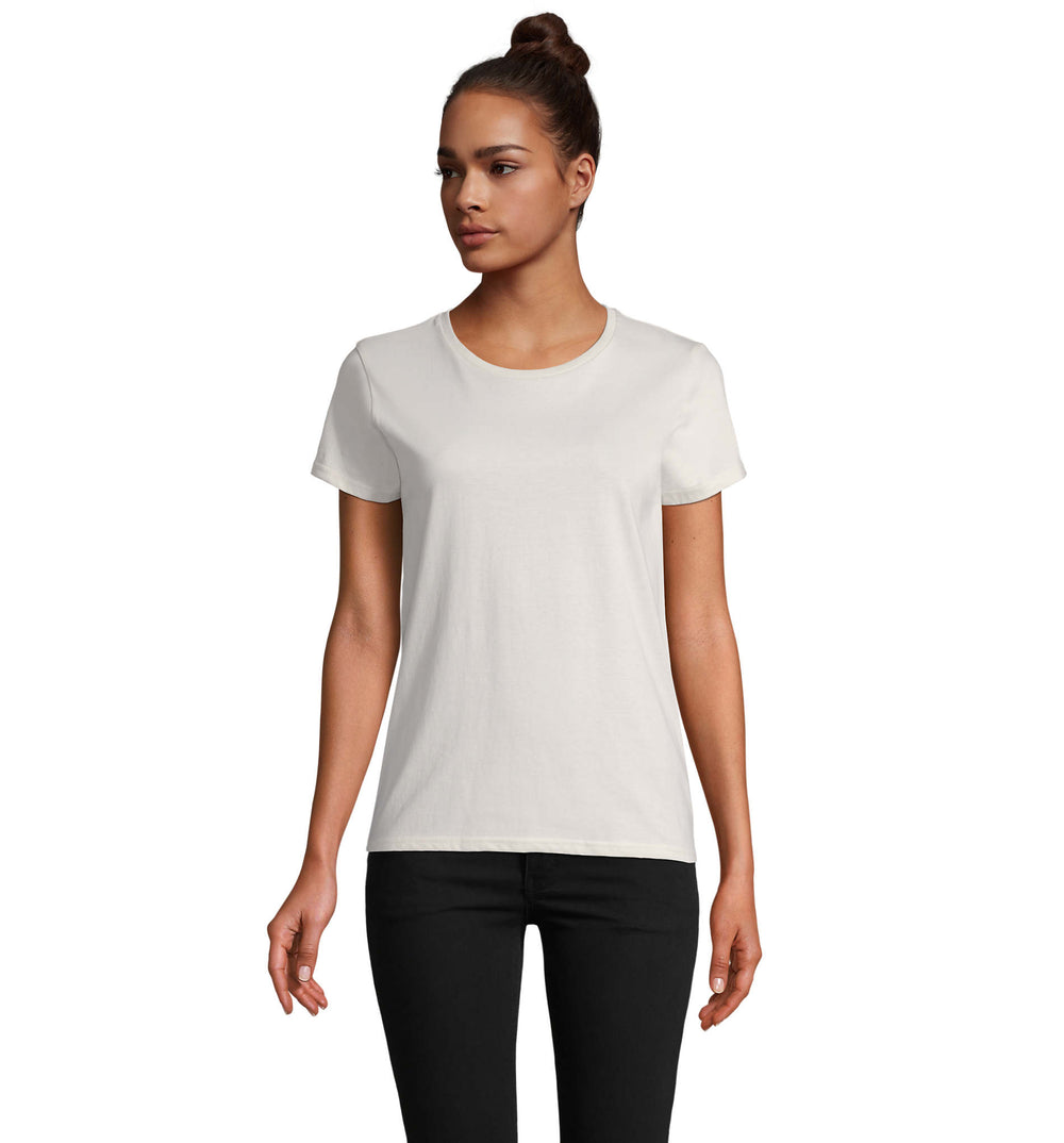PIONEER DAMES T-Shirt 175 g Pioneer Women in gebroken wit