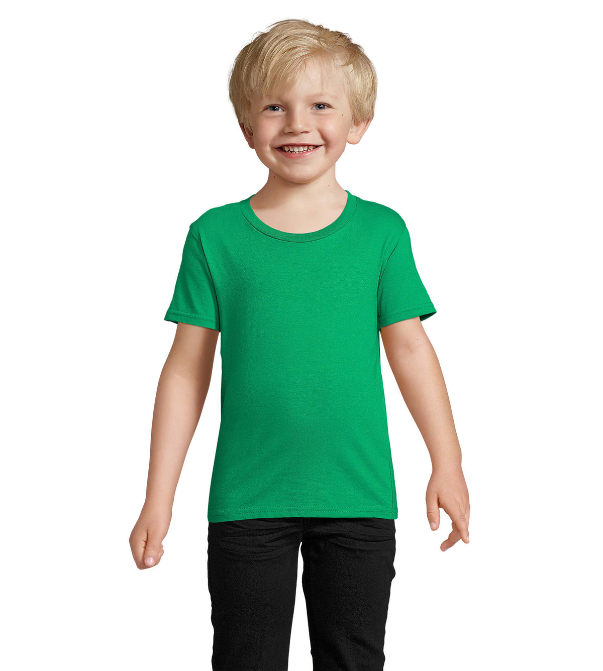 CRUSADER kind t-shirt 150 g Crusader Kids in helder groen
