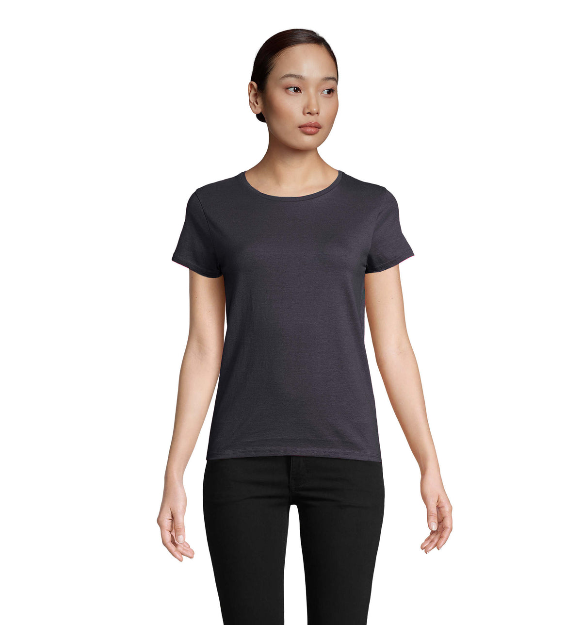CRUSADER DAMES T-Shirt 150 g Crusader Women in muisgrijs