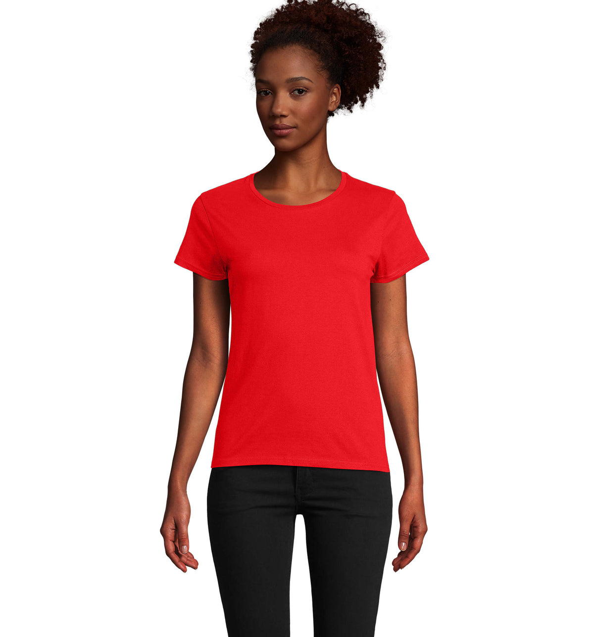 CRUSADER DAMES T-Shirt 150 g Crusader Women in rood