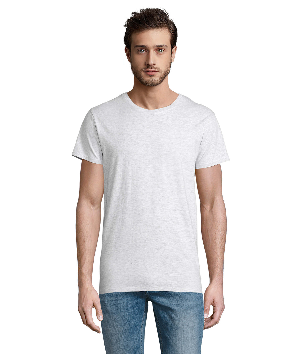 CRUSADER Heren T-shirt 150 g Crusader Men in asgrijs