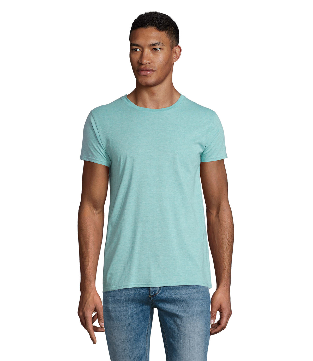 CRUSADER Heren T-shirt 150 g Crusader Men in heather light green
