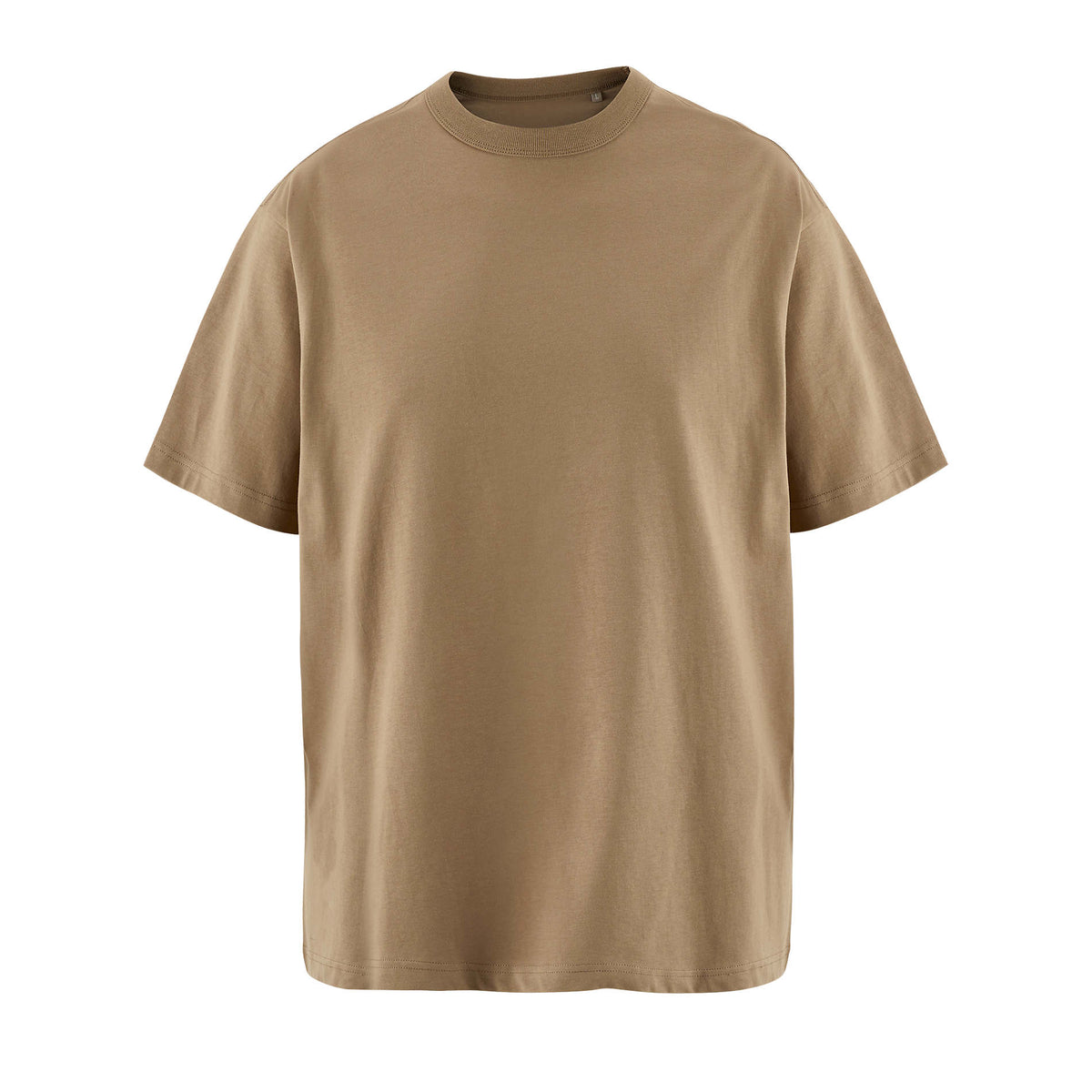 BOXY OVERSIZE T-SHIRT HEREN Boxy Men in umber