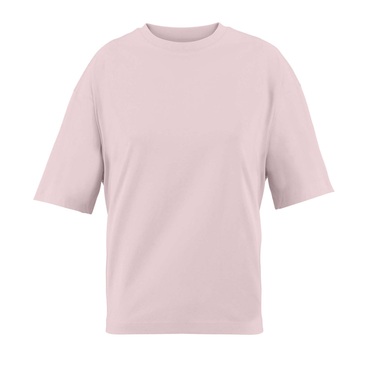 BOXY OVERSIZE T-SHIRT DAMES Boxy Women in medium pink