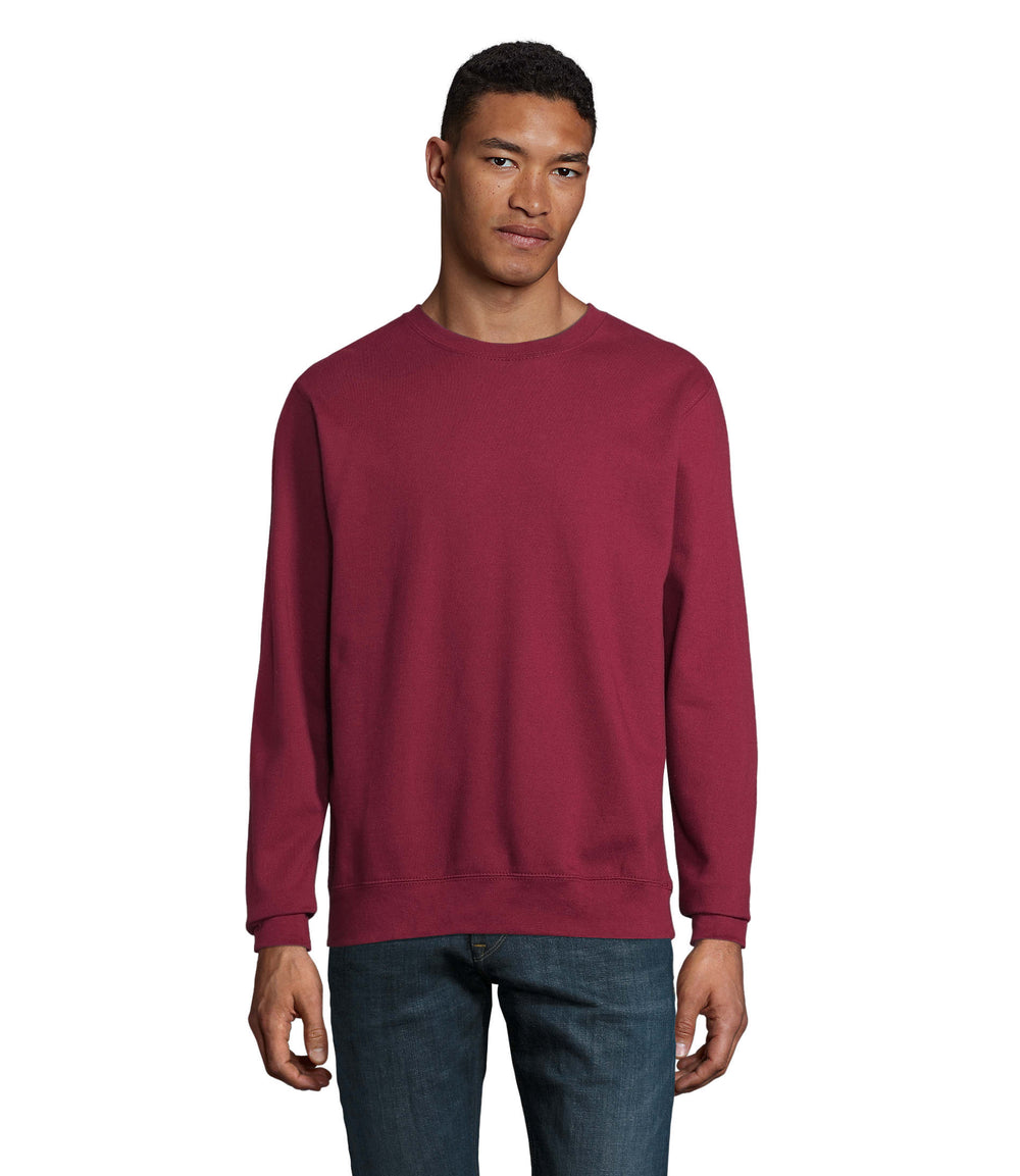 UNISEX SWEATSHIRT Columbia in burgundy
