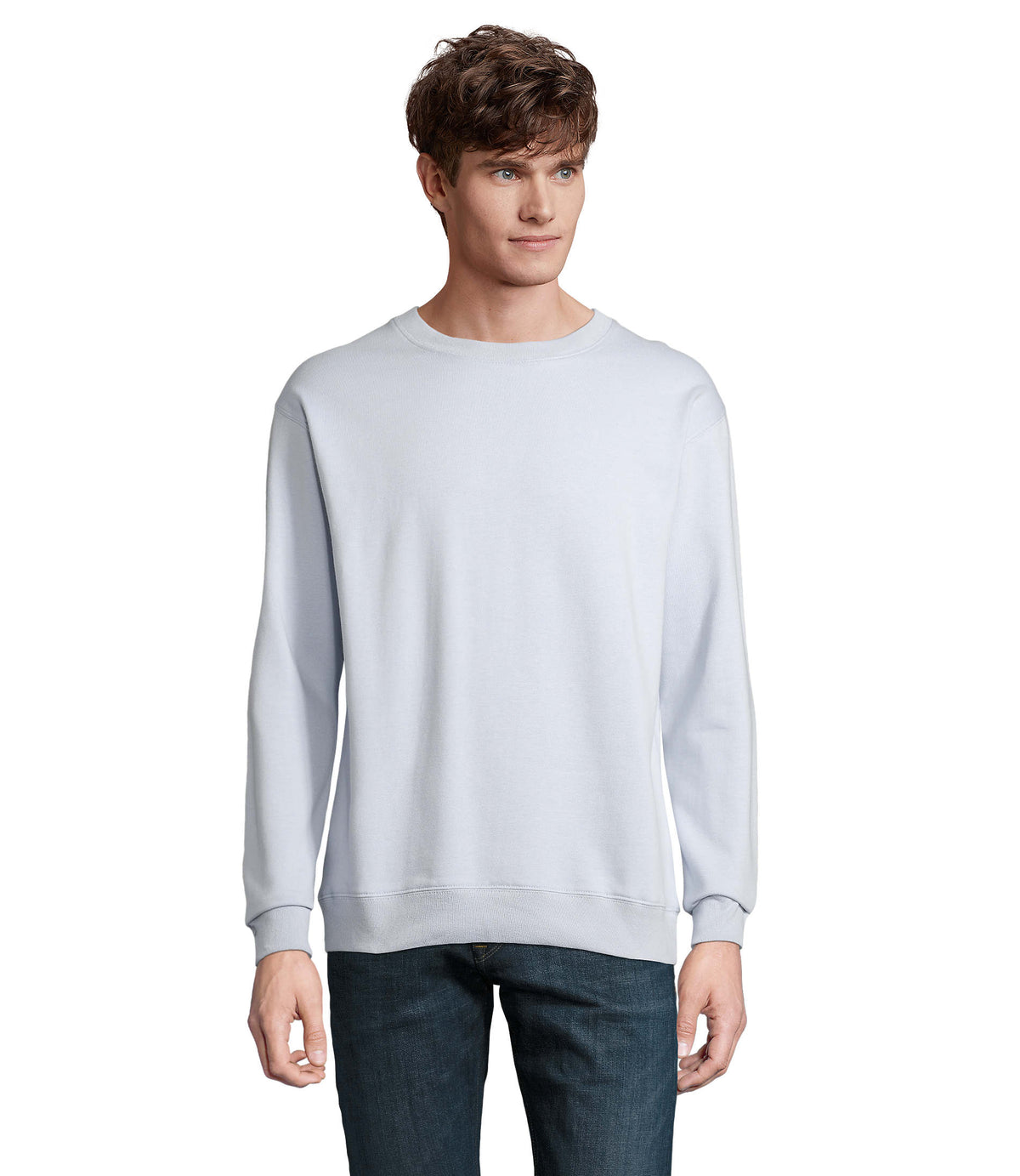 UNISEX SWEATSHIRT Columbia in creamy blue