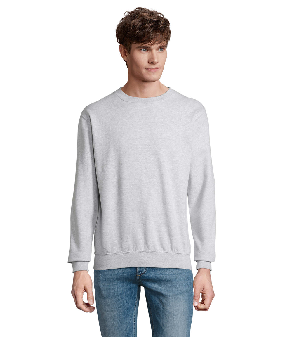 UNISEX SWEATSHIRT Columbia in grijs gemêleerd 2