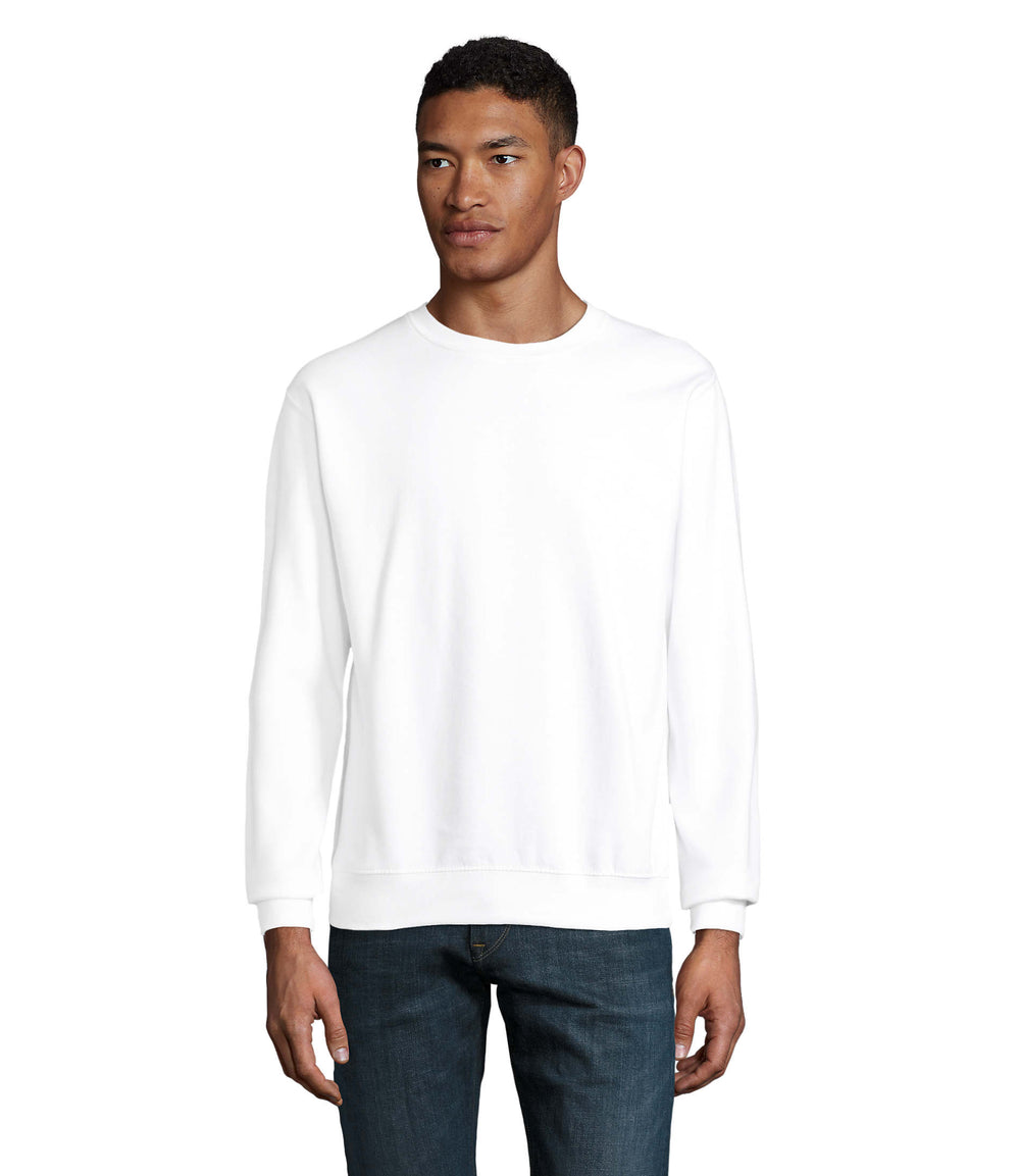 UNISEX SWEATSHIRT Columbia in wit