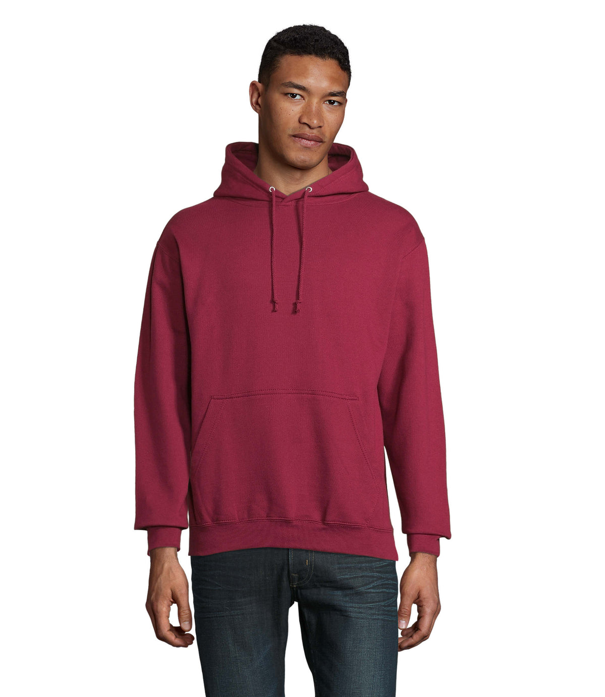 Unisex capuchon Condor in burgundy