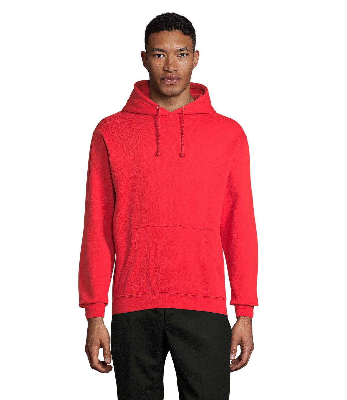 Unisex capuchon Condor in helder rood