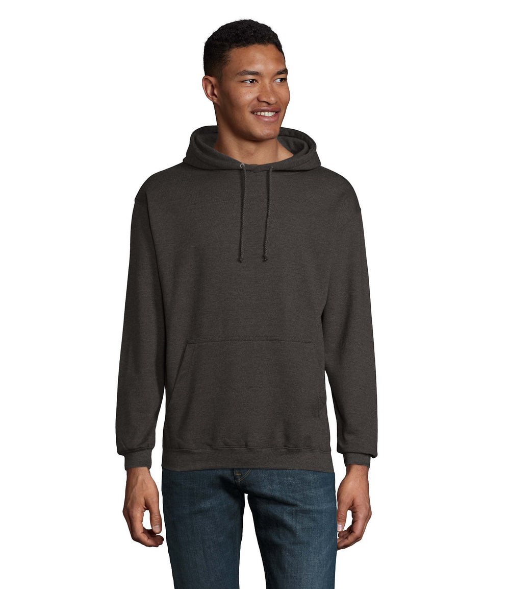 Unisex capuchon Condor in charcoal melange