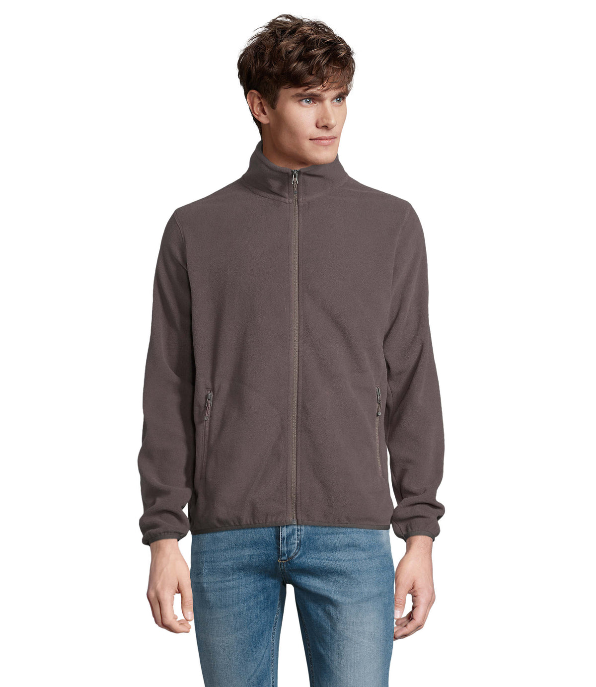 FACTOR heren FL jas 280 g Factor Men in houtskool grijs
