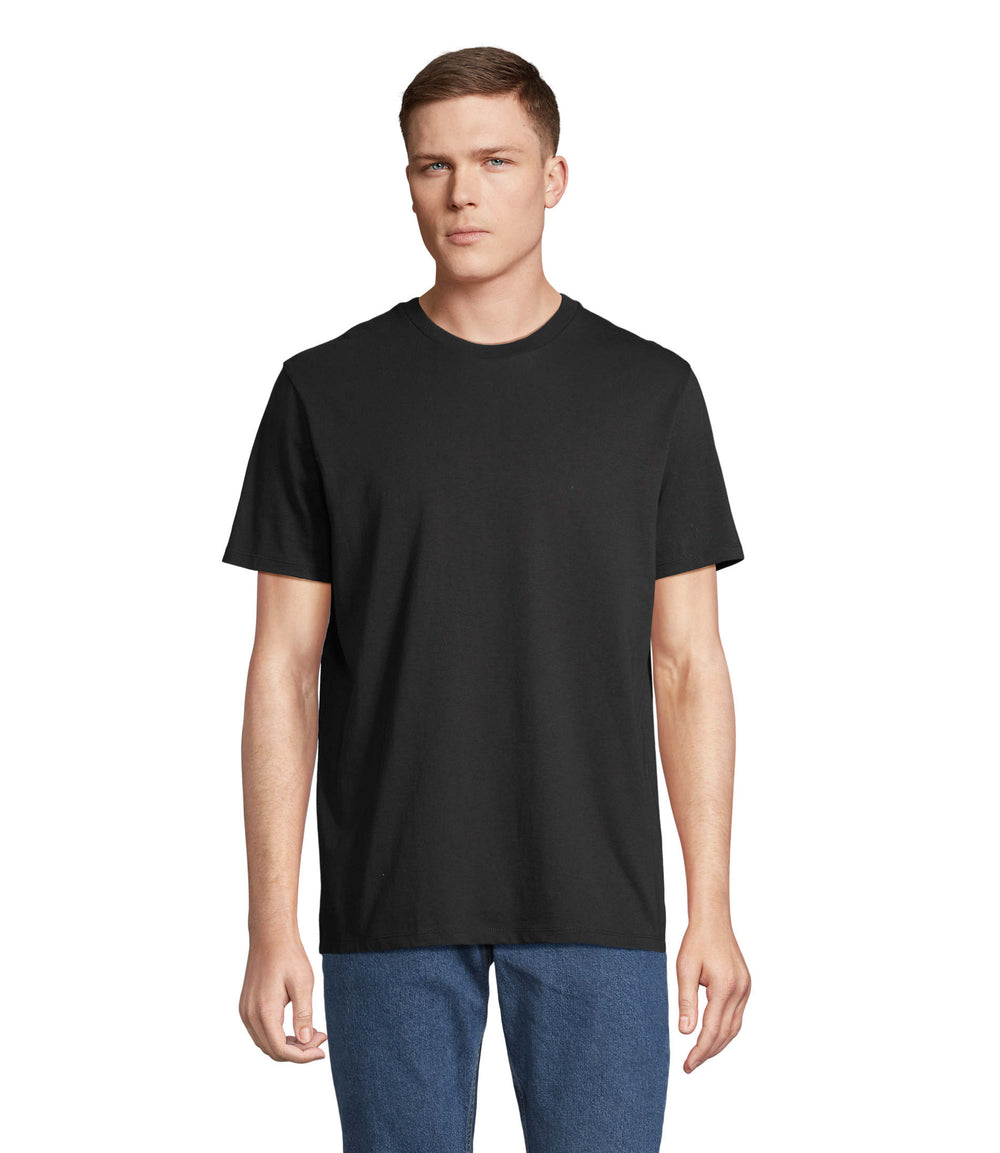 T-shirt Organic 175 g Legend in diep zwart