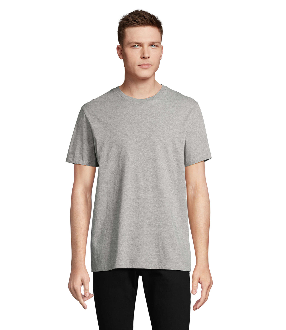 T-shirt Organic 175 g Legend in grijs gemeleerd