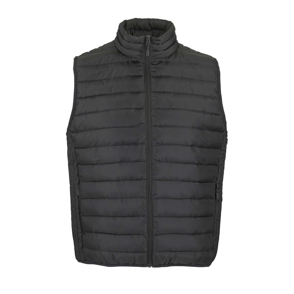 STREAM HEREN Bodywarmer Stream Bw Men in houtskool grijs