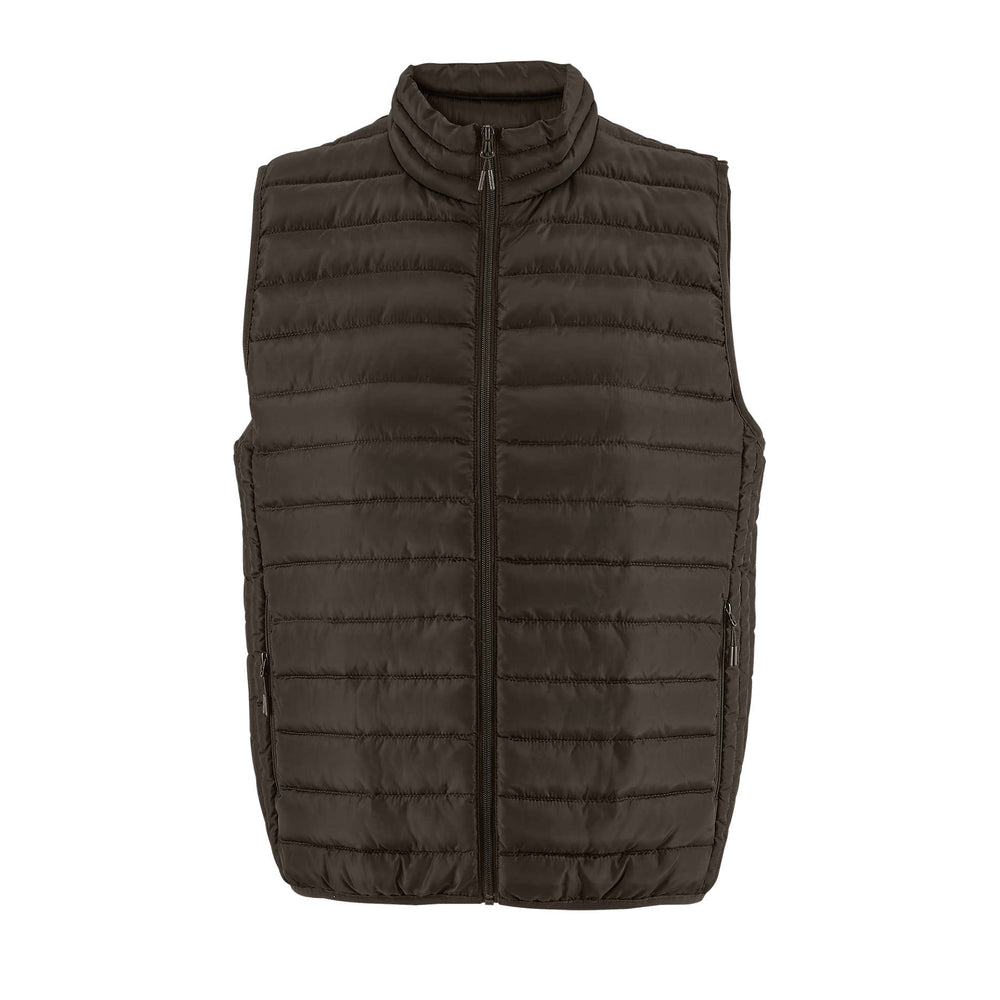 STREAM HEREN Bodywarmer Stream Bw Men in pure chocolade