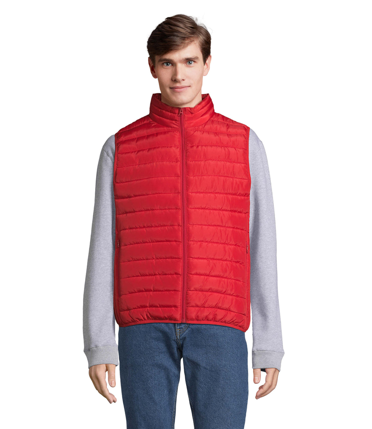 STREAM HEREN Bodywarmer Stream Bw Men in rood
