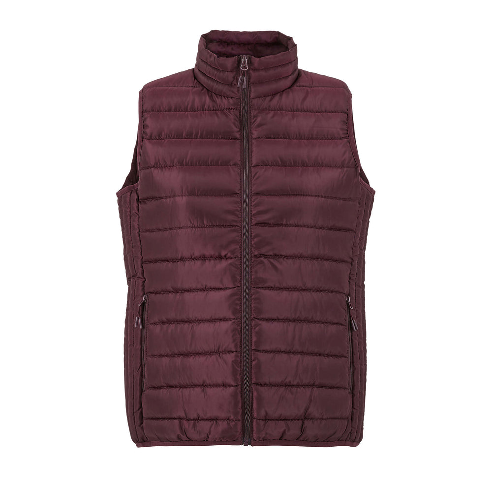 STREAM DAMES Bodywarmer Stream Bw Women in burgundy