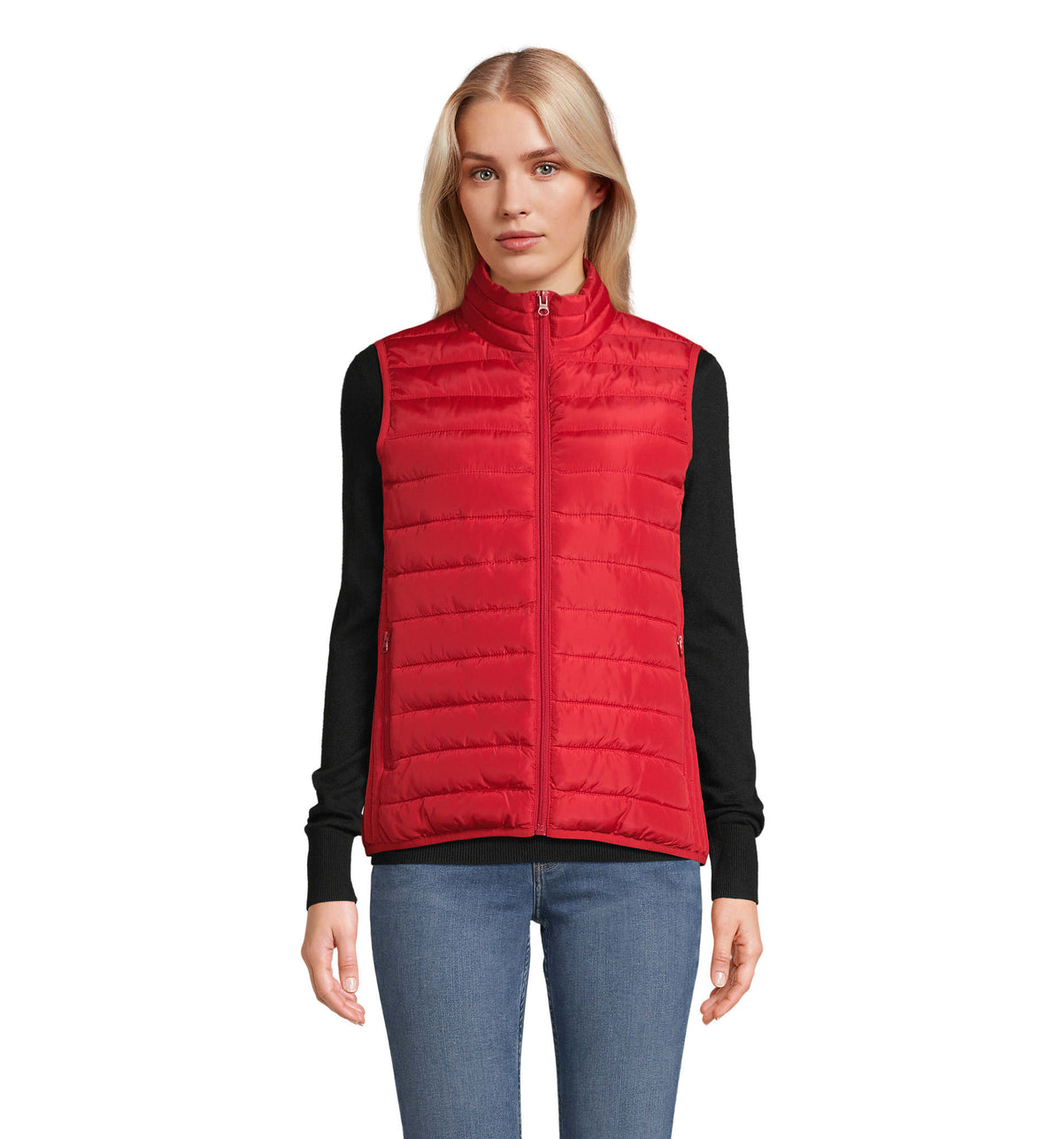 STREAM DAMES Bodywarmer Stream Bw Women in rood