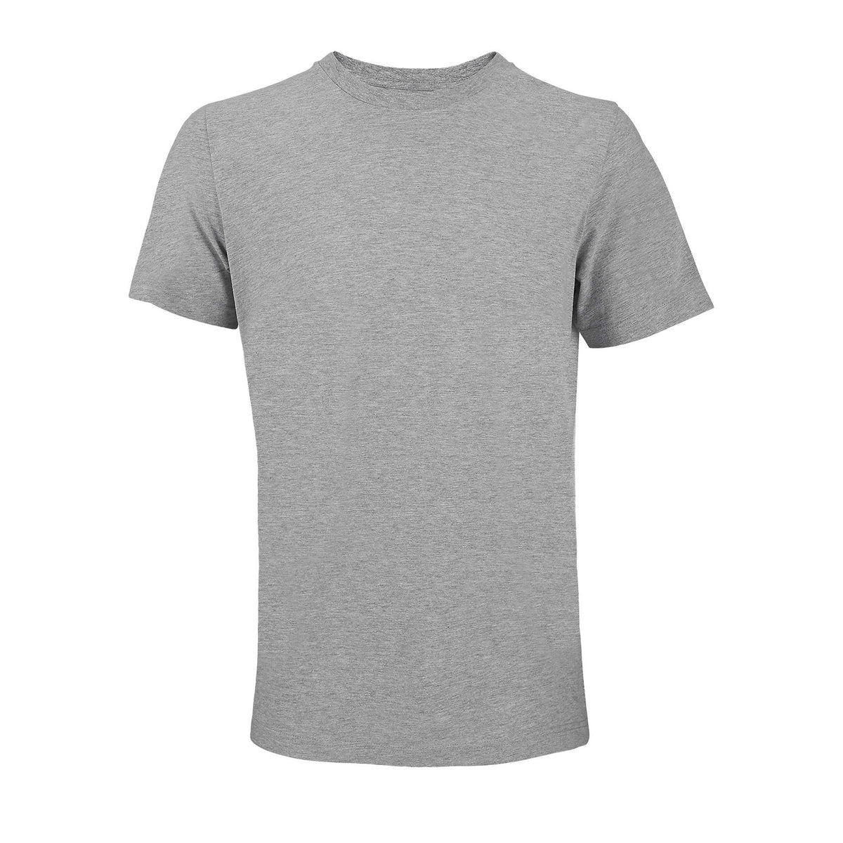 T-SHIRT Tuner in lichtgrijs gemêleerd
