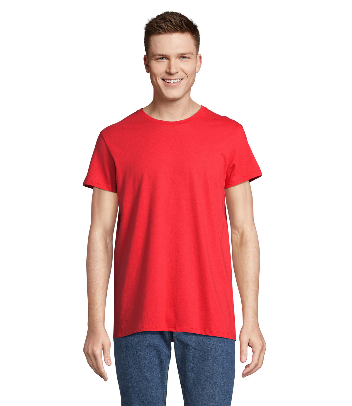 T-Shirt 150 g Re Crusader in helder rood