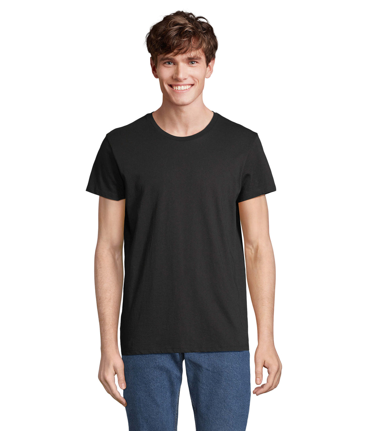 T-Shirt 150 g Re Crusader in diep zwart