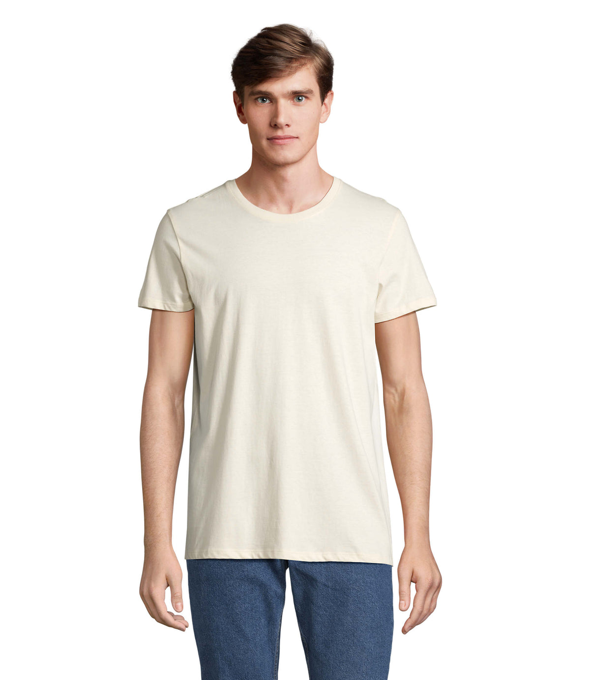T-Shirt 150 g Re Crusader in natuurlijk