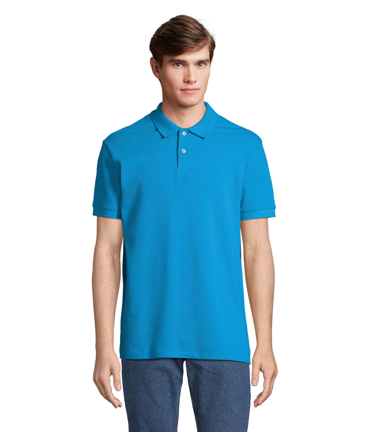 HEREN POLO Pacific in aqua
