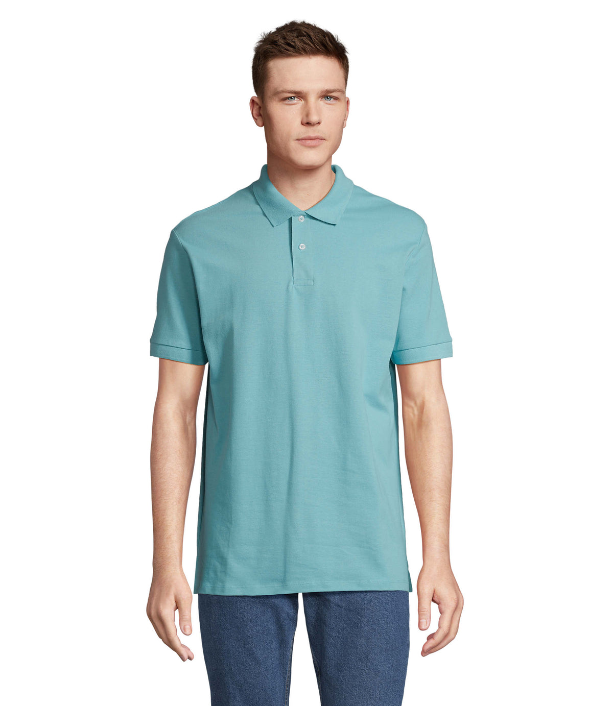 HEREN POLO Pacific in pool blue