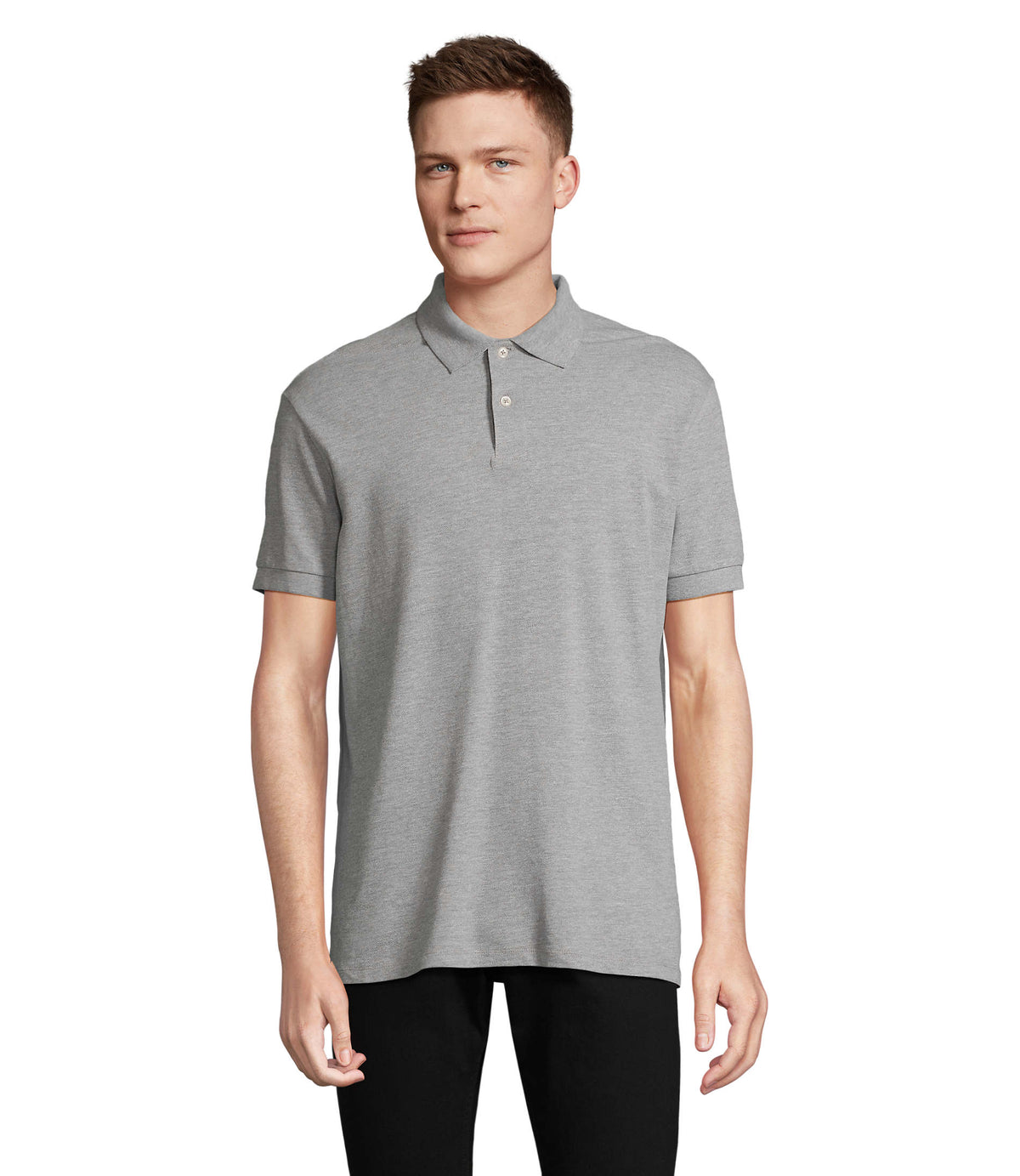 HEREN POLO Pacific in grijs gemêleerd 2