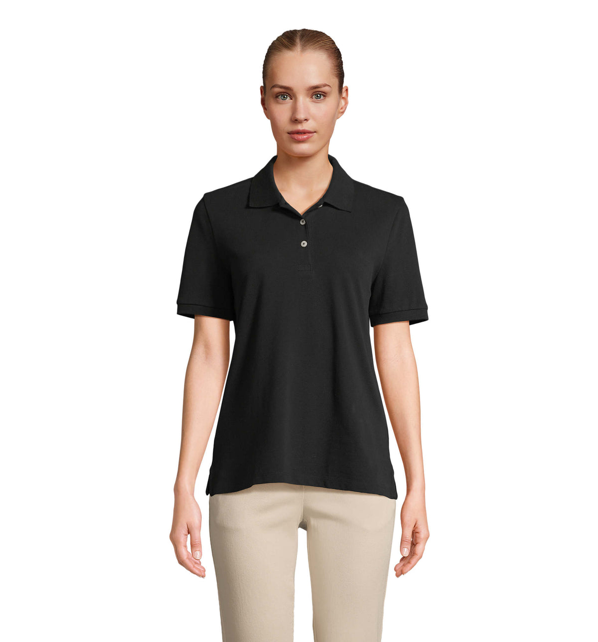 PACIFIC DAMES POLO Pacific Women in zwart