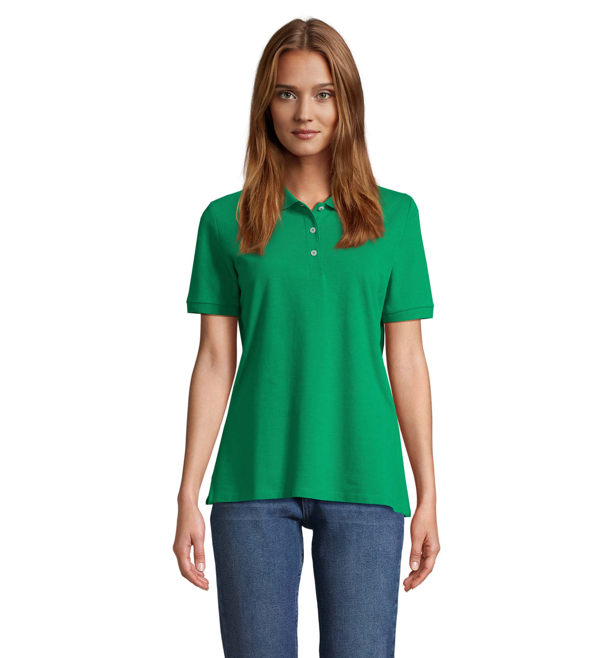 PACIFIC DAMES POLO Pacific Women in helder groen