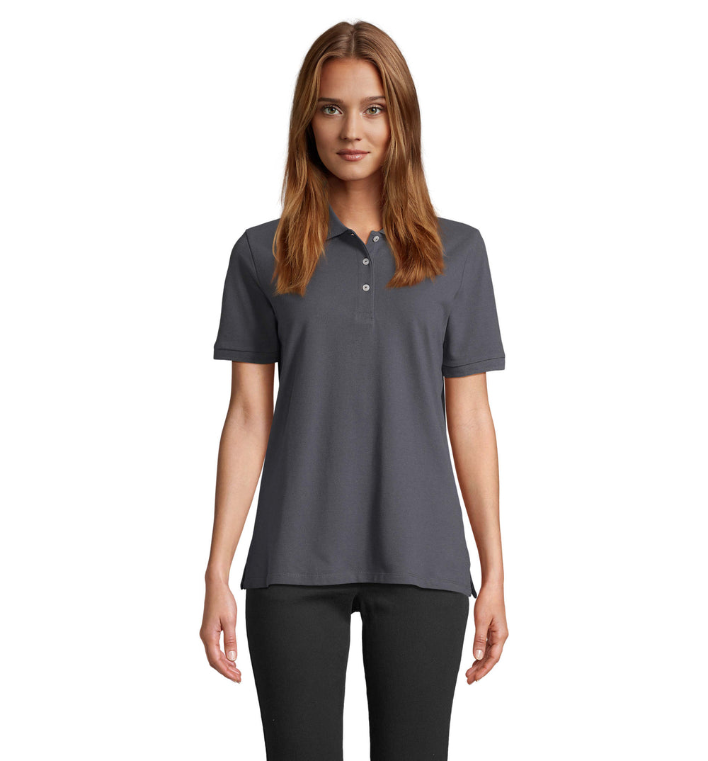 PACIFIC DAMES POLO Pacific Women in muisgrijs