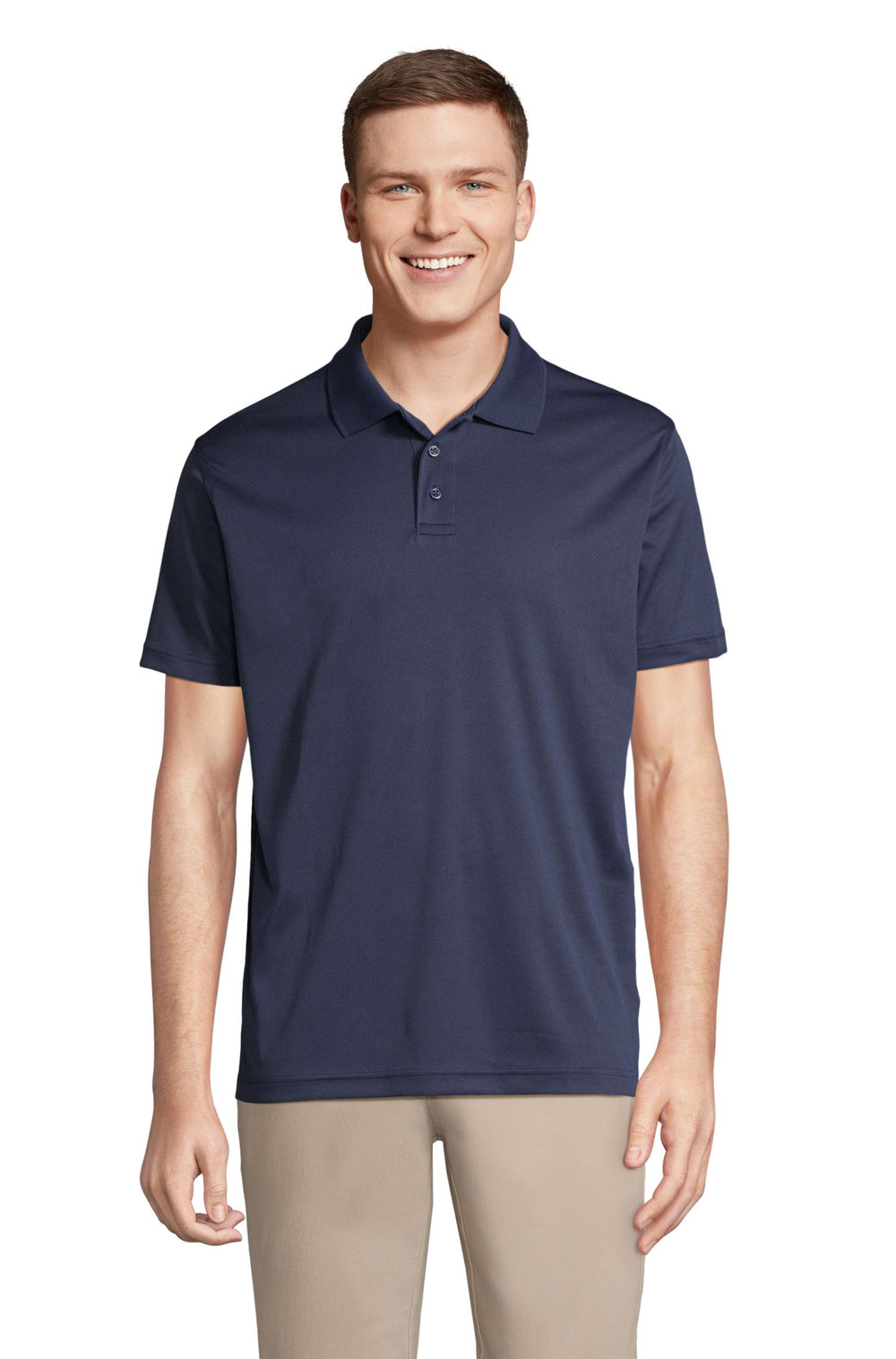 UNISEX POLO Pitcher in franse marine